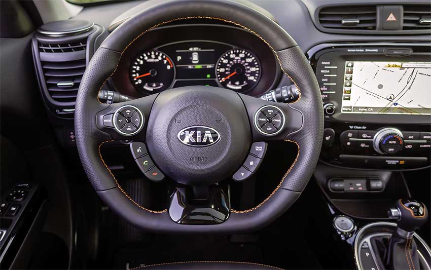 Салон Kia Soul 2017 GT